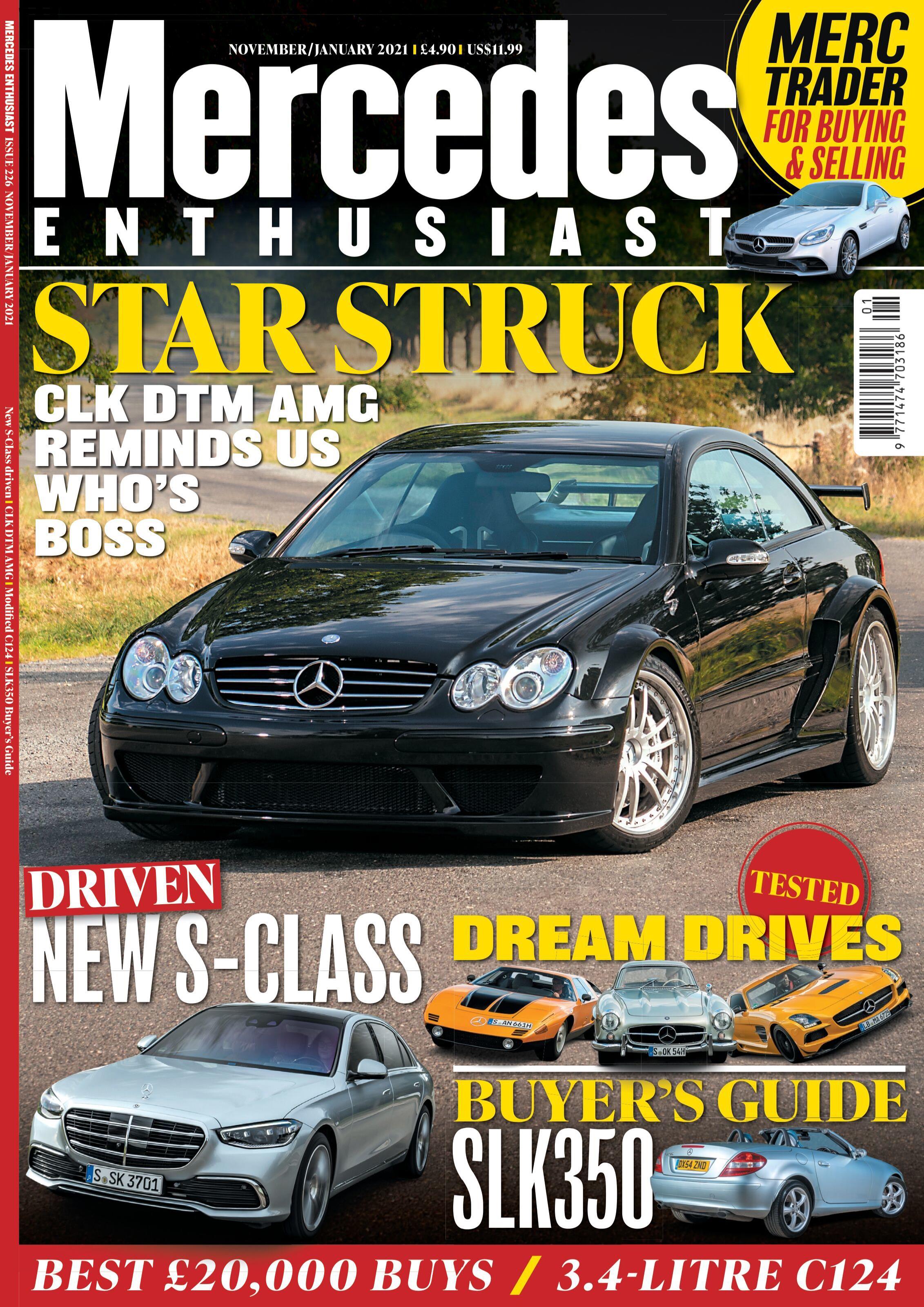 Журнал Mercedes enthusiast. November 2020 - January 2021